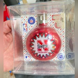 Nebraska Cornhuskers Christmas Tree Holiday Ornament by Topperscot NEW Vintage
